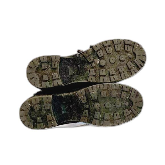 J Crew Leather Shearling Nordic Boot Sz 10 - Picture 6 of 6